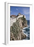 City Wall View, UNESCO World Heritage Site, Dubrovnik, Croatia, Europe-Jean Brooks-Framed Photographic Print