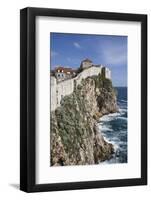City Wall View, UNESCO World Heritage Site, Dubrovnik, Croatia, Europe-Jean Brooks-Framed Photographic Print