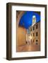 City Walls and Clock Tower at Dusk-Frank Fell-Framed Photographic Print