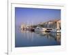 City Walls and Kamerlengo Fortress, Trogir, Unesco World Heritage Site, Dalmatia, Croatia-Gavin Hellier-Framed Photographic Print