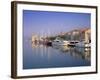 City Walls and Kamerlengo Fortress, Trogir, Unesco World Heritage Site, Dalmatia, Croatia-Gavin Hellier-Framed Photographic Print