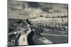 City walls from the Valley of Jehoshaphat at morning, Jerusalem, Israel-null-Mounted Photographic Print