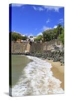 City Walls in Old San Juan, Puerto Rico, West Indies, Caribbean, Central America-Richard Cummins-Stretched Canvas