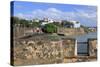 City Walls in Old San Juan, Puerto Rico, West Indies, Caribbean, Central America-Richard Cummins-Stretched Canvas