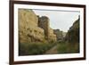 City Walls of Old Town, Rhodes City, Rhodes, Dodecanese, Greek Islands, Greece, Europe-Jochen Schlenker-Framed Photographic Print