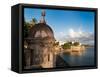 City Walls, Old San Juan, Puerto Rico-George Oze-Framed Stretched Canvas