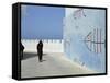 City Walls, Old Town, Asilah, Morocco, North Africa, Africa-Thouvenin Guy-Framed Stretched Canvas