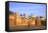 City Walls, Oudaia Kasbah, Rabat, Morocco, North Africa-Neil Farrin-Framed Stretched Canvas