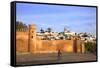 City Walls, Oudaia Kasbah, Rabat, Morocco, North Africa-Neil Farrin-Framed Stretched Canvas