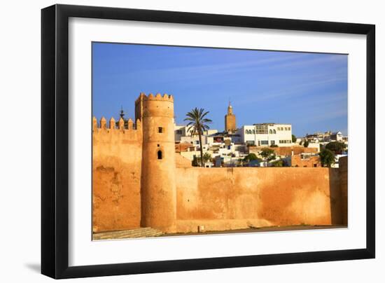 City Walls, Oudaia Kasbah, Rabat, Morocco, North Africa-Neil Farrin-Framed Photographic Print