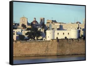 City Walls, San Juan, Puerto Rico-Barry Winiker-Framed Stretched Canvas