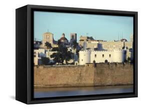 City Walls, San Juan, Puerto Rico-Barry Winiker-Framed Stretched Canvas