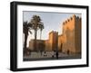 City Walls Surrounding the Medina, Rabat, Morocco, North Africa, Africa-Graham Lawrence-Framed Photographic Print