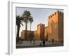City Walls Surrounding the Medina, Rabat, Morocco, North Africa, Africa-Graham Lawrence-Framed Photographic Print