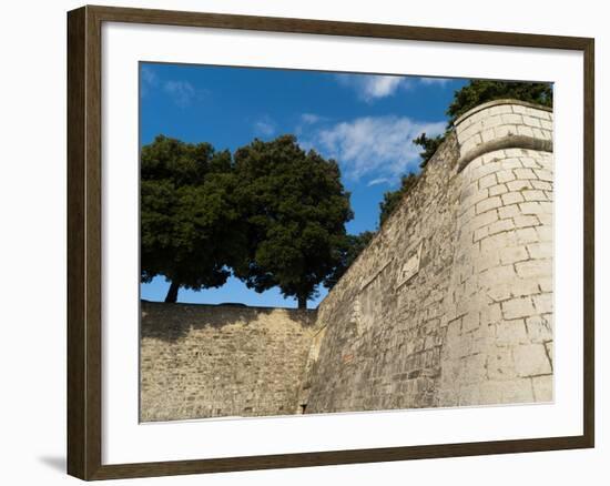 City Walls, Zadar, Zadar County, Dalmatia Region, Croatia, Europe-Emanuele Ciccomartino-Framed Photographic Print