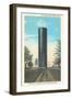 City Water Tower, Newton, Kansas-null-Framed Art Print