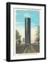 City Water Tower, Newton, Kansas-null-Framed Art Print