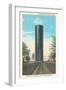 City Water Tower, Newton, Kansas-null-Framed Art Print