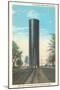 City Water Tower, Newton, Kansas-null-Mounted Art Print