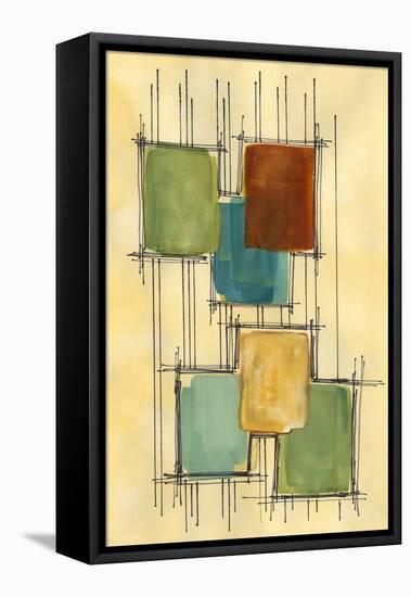 City Windows II-Charles McMullen-Framed Stretched Canvas