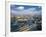 City with Eiffel Tower in Distance, Paris, France, Europe-Angelo Cavalli-Framed Photographic Print