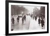 City Workers Walk to Office, May 1926-English Photographer-Framed Photographic Print