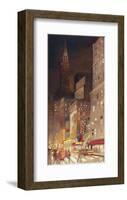 City-Paulo Romero-Framed Art Print