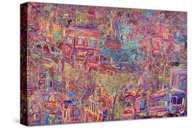 City-Josh Byer-Stretched Canvas