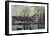 Cityscape, 1915-Konstantin Ivanovich Gorbatov-Framed Giclee Print