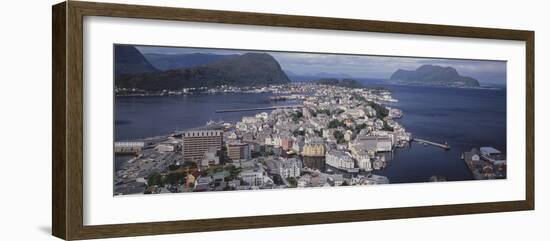 Cityscape Alesund Norway-null-Framed Photographic Print