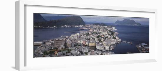 Cityscape Alesund Norway-null-Framed Photographic Print