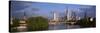 Cityscape, Alte Bridge, Main River, Frankfurt, Germany-null-Stretched Canvas