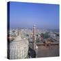 Cityscape and Jama Masjid, Delhi, India-Tony Gervis-Stretched Canvas