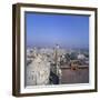 Cityscape and Jama Masjid, Delhi, India-Tony Gervis-Framed Photographic Print