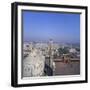 Cityscape and Jama Masjid, Delhi, India-Tony Gervis-Framed Photographic Print