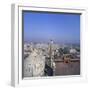 Cityscape and Jama Masjid, Delhi, India-Tony Gervis-Framed Photographic Print