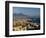 Cityscape and Mount Vesuvius, Naples, Campania, Italy, Europe-Charles Bowman-Framed Photographic Print