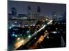 Cityscape at Night, Jakarta, Indonesia, Southeast Asia-Porteous Rod-Mounted Photographic Print