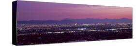 Cityscape at Sunset, Phoenix, Maricopa County, Arizona, USA 2010-null-Stretched Canvas