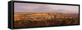 Cityscape, Billings, Montana-Chuck Haney-Framed Stretched Canvas