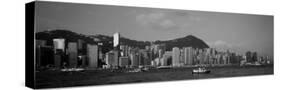 Cityscape, China Sea, Hong Kong, China-null-Stretched Canvas