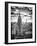 Cityscape, Empire State Building and One World Trade Center, Manhattan, NYC, White Frame-Philippe Hugonnard-Framed Art Print