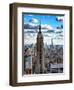 Cityscape, Empire State Building and One World Trade Center, Manhattan, NYC-Philippe Hugonnard-Framed Premium Photographic Print