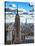 Cityscape, Empire State Building and One World Trade Center, Manhattan, NYC-Philippe Hugonnard-Stretched Canvas