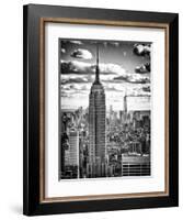 Cityscape, Empire State Building and One World Trade Center, Manhattan, NYC-Philippe Hugonnard-Framed Photographic Print