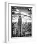 Cityscape, Empire State Building and One World Trade Center, Manhattan, NYC-Philippe Hugonnard-Framed Photographic Print