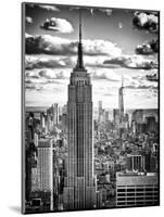 Cityscape, Empire State Building and One World Trade Center, Manhattan, NYC-Philippe Hugonnard-Mounted Photographic Print