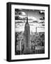 Cityscape, Empire State Building and One World Trade Center, Manhattan, NYC-Philippe Hugonnard-Framed Photographic Print