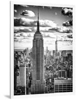 Cityscape, Empire State Building and One World Trade Center, Manhattan, NYC-Philippe Hugonnard-Framed Photographic Print