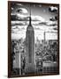 Cityscape, Empire State Building and One World Trade Center, Manhattan, NYC-Philippe Hugonnard-Framed Photographic Print